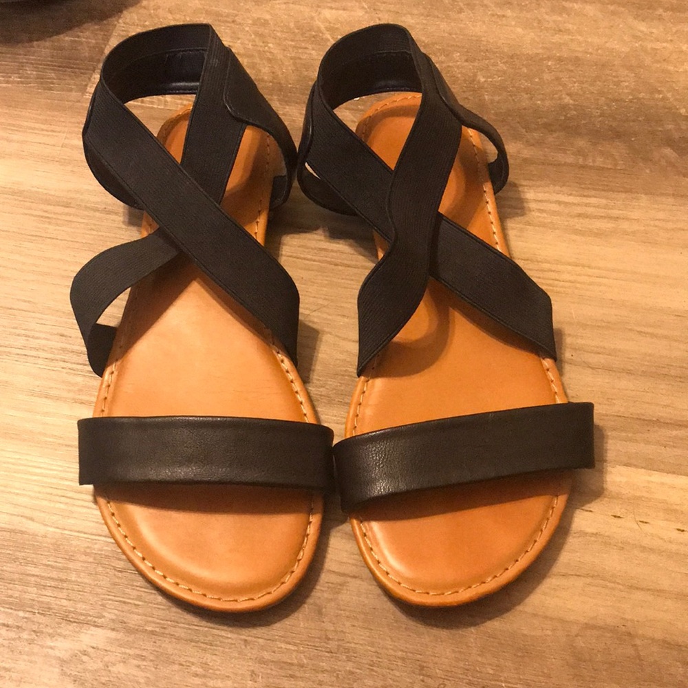 Black sandals